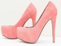 туфли замшевые розовые